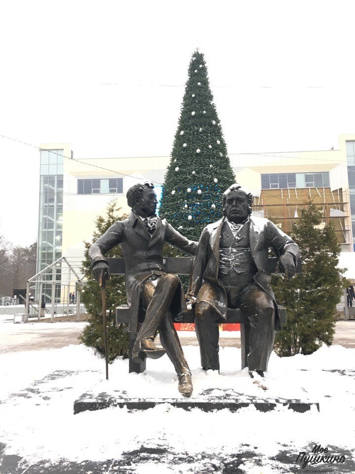 Пушкин и Крылов